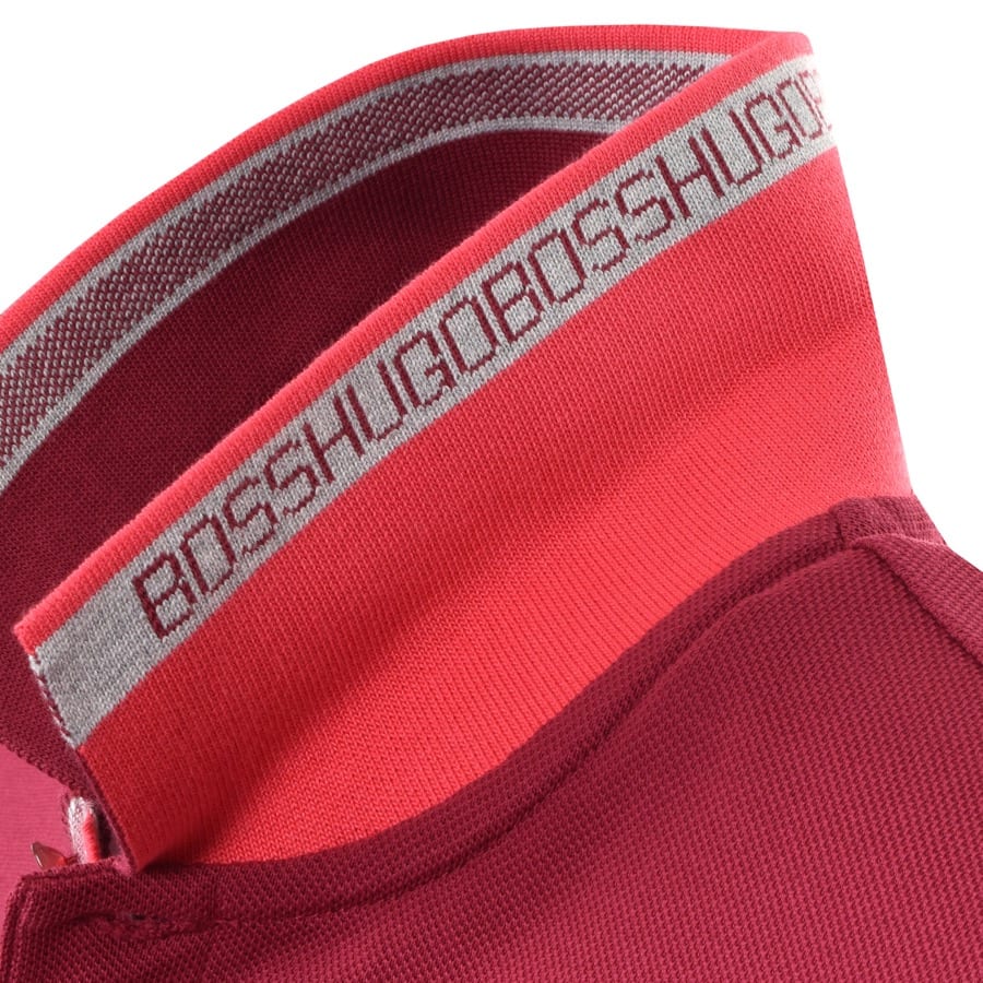 Alternative Image for ProductBOSS Paddy Polo T Shirt Pink3